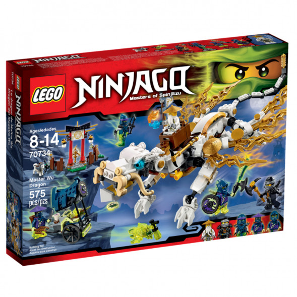 Конструктор LEGO Ninjago 70734 Дракон Сэнсея Ву в Рязани