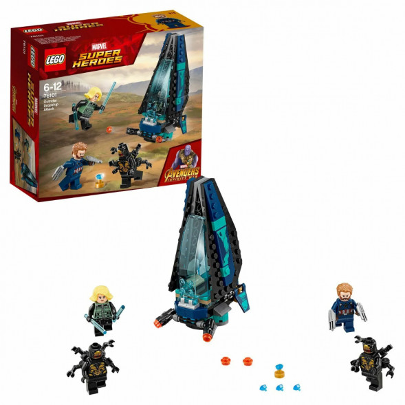 Конструктор LEGO Super Heroes 76101 Атака всадников в Рязани