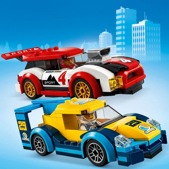 Конструктор LEGO City Nitro Wheels 60256 Гоночные автомобили в Рязани