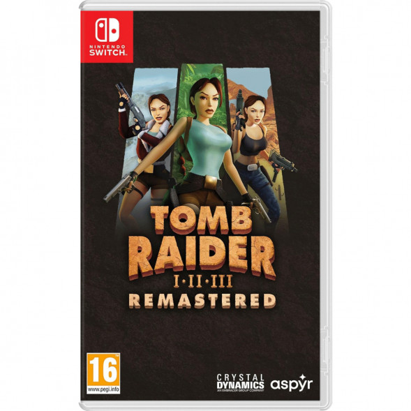 Игра Tomb Raider I-III Remastered [Nintendo Switch, русская версия] в Рязани