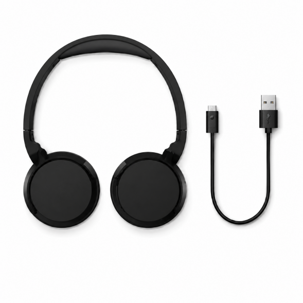 Беспроводные наушники Philips TAH3209 BK, черный в Рязани