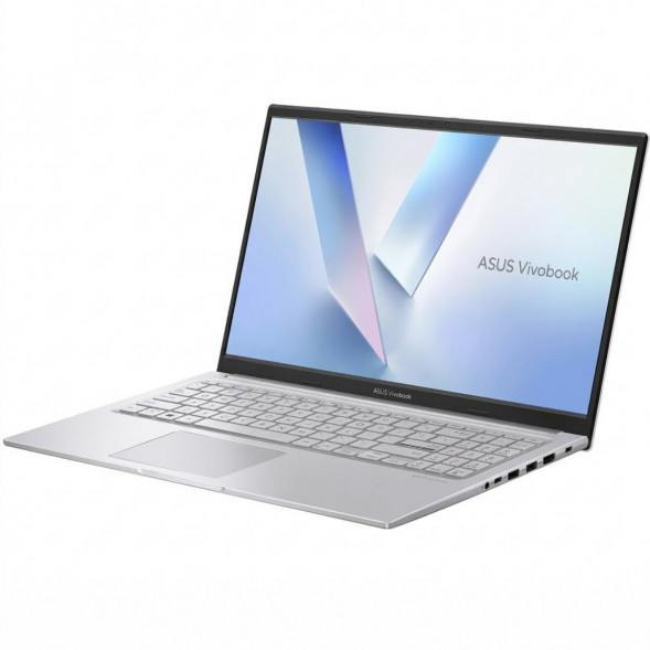 Ноутбук ASUS Vivobook 15 X1504MA-BQ058 (15.6&amp;quot;, IPS, Intel Core 5 320 1.5ГГц, 6 ядер, 16ГБ DDR5, 512ГБ SSD, Intel Graphics, без ОС), серебристый в Рязани